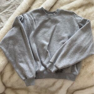 SKIMS Gray Crewneck Sweatshirt